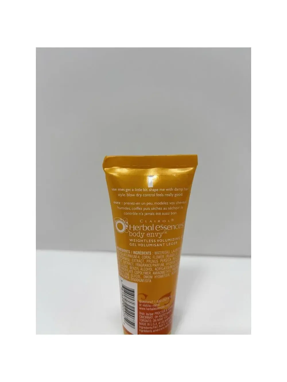 Herbal Essences Body Envy Weightless Volumizing Gel 50g Discontinued Hard toFind